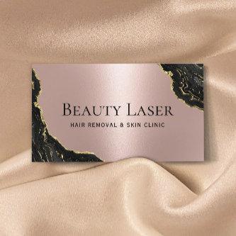 Laser Hair Removal Skin Clinic Rose Gold Marble