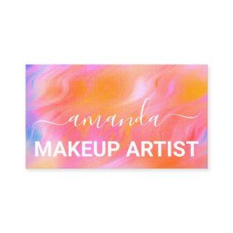 Lash Care Makeup Logo Painted Holograph