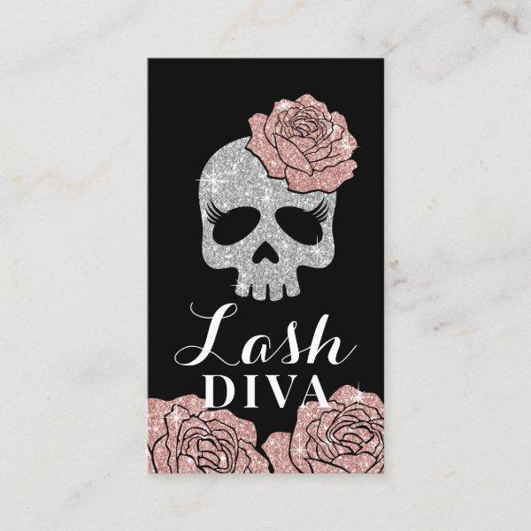 Lash Diva Glitter Beauty Skull Eyelash Extensions