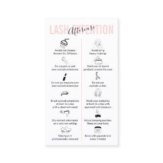 Lash Extension Aftercare