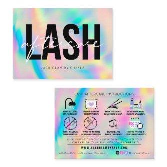 Lash Extensions Aftercare Instructions Rainbow Bus