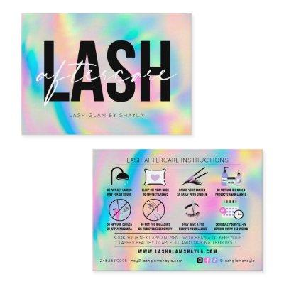 Lash Extensions Aftercare Instructions Rainbow Bus