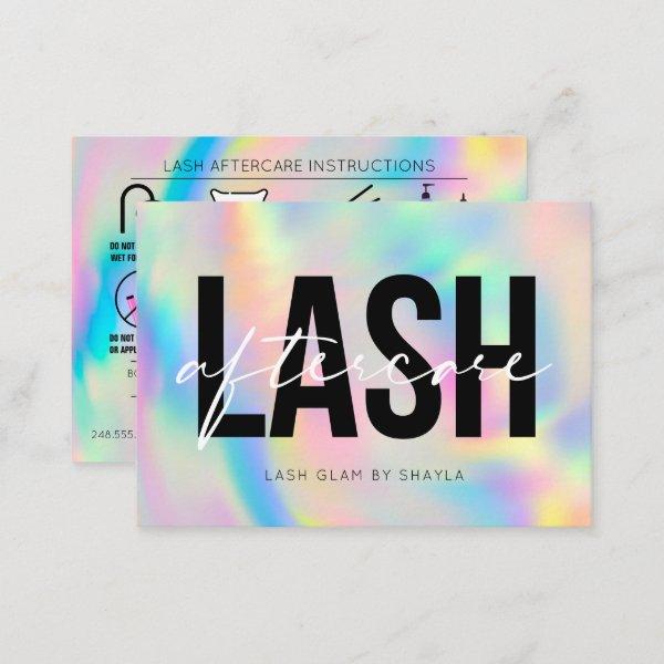 Lash Extensions Aftercare Instructions Rainbow Bus