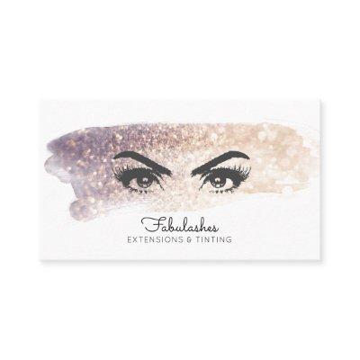 Lashes Brows Expert Glitter Brushstroke