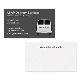 Last Mile Delivery And Courier Service