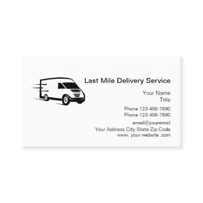 Last Mile Delivery Courier Service