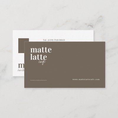 Latte | Modern Elegant Minimalist Professional