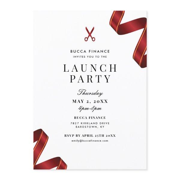Launch Party Invitation