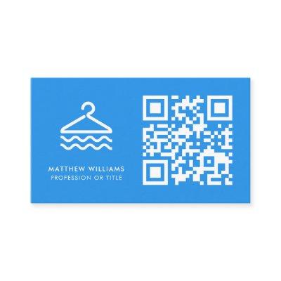 Laundry Professional QR Code Logo Modern Business