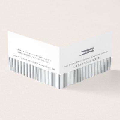 Laundry service  kiosk card holder