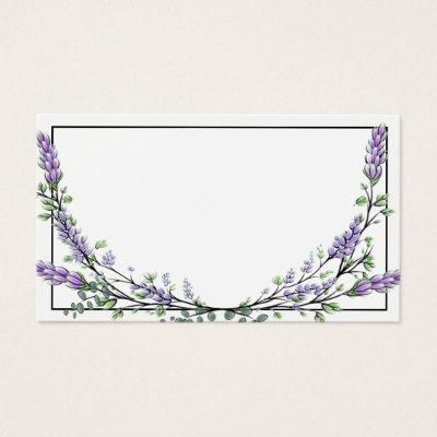 Lavender and Eucalyptus