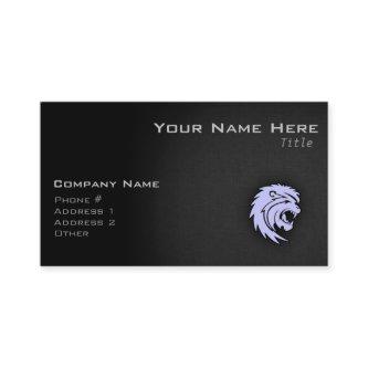 Lavender Blue Leo Lion