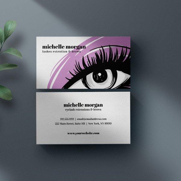 Lavender Eye shadow  Eyelash Brows professional