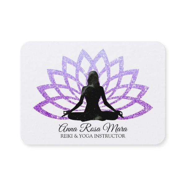 *~* Lavender  Lotus Yoga Woman Healing Energy