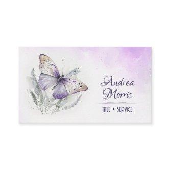 Lavender Watercolor Butterfly