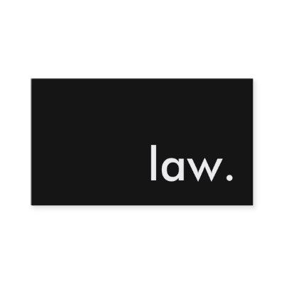 law.