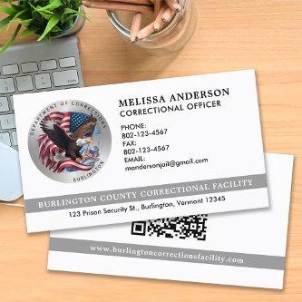 Law Enforcement Custom Logo Corrections Officer