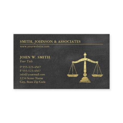 Law Firm Scales of Justice Gold (effect) Lawyers