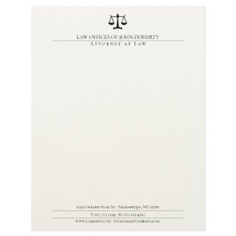 LAW OFFICE | Elegant Letterhead