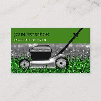 Lawn Care Gardening Grass Cutting Service Silver
