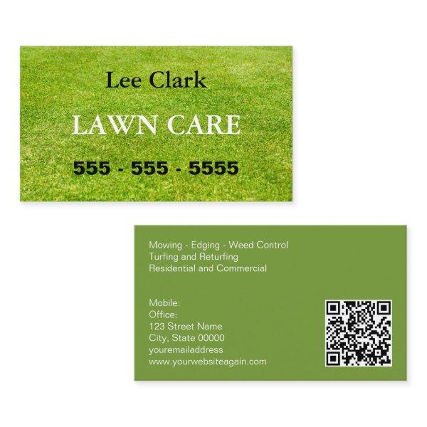 Lawn Care Gardening QR Code