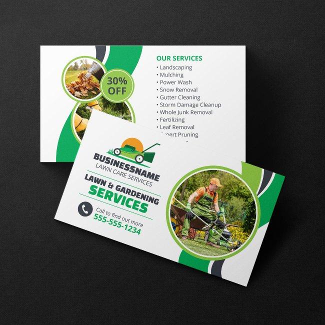 Lawn Care Grass Mowing Mulching Yard Landscaping