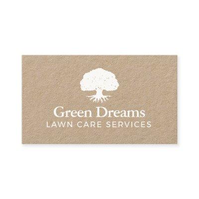 Lawn Care Landscaper Rooted Tree Kraft