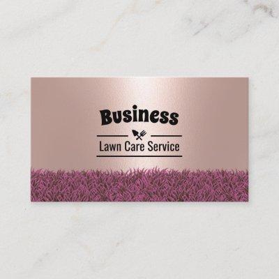 Lawn Care & Landscaping Modern Rose Gold
