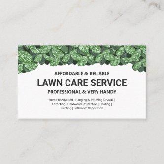 Lawn Care & Landscaping Professional Foliage Print
