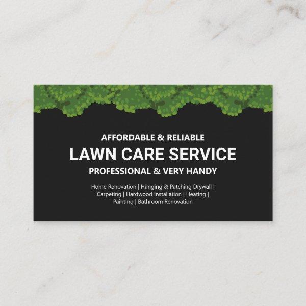 Lawn Care & Landscaping Professional Service Black
