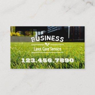 Lawn Care & Landscaping Service Grass Field