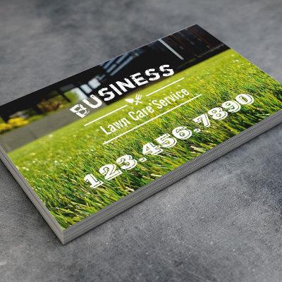 Lawn Care & Landscaping Service Grass Field