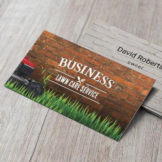 Lawn Care & Landscaping Service Red Bricks