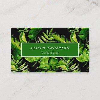 Lawn Care Mowing Professional Appointment Card