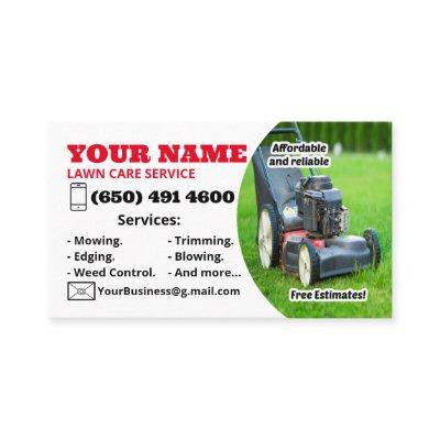 Lawn Care Services  Mowing business