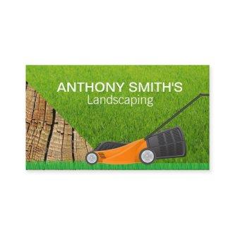 Lawn Mower | Grass | Wood Landscaping