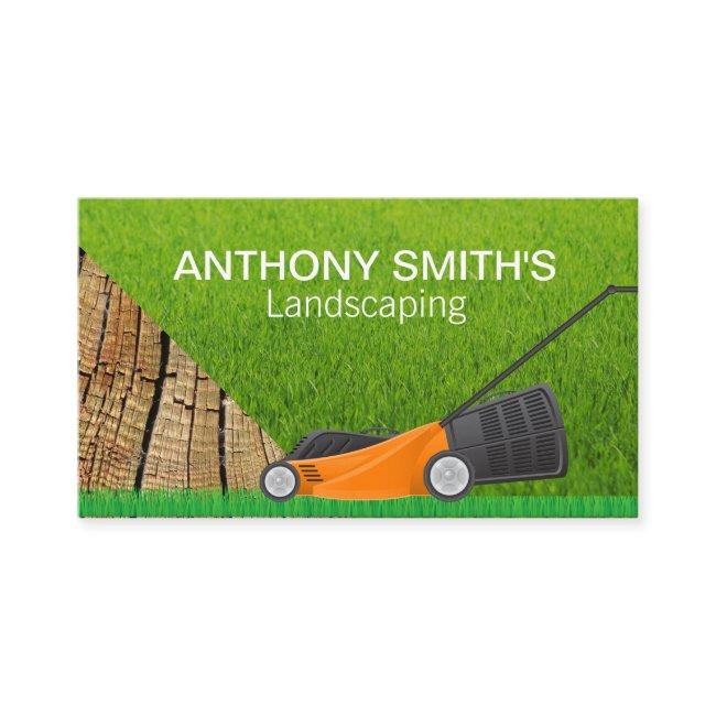 Lawn Mower | Grass | Wood Landscaping