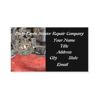 Lawn mowers tune up cleanup and repair