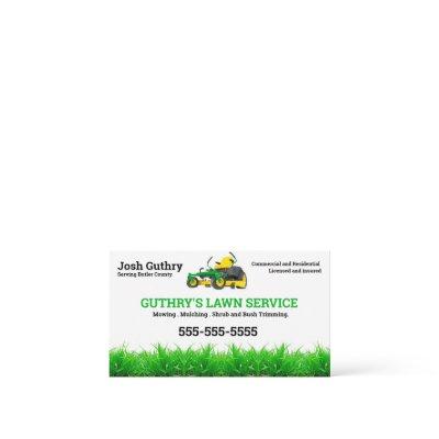 Lawn Service  with zero turn mower