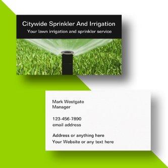 Lawn Sprinkler And Irrigation