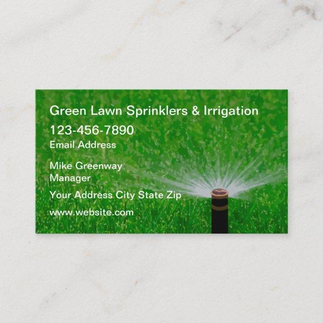 Lawn Sprinkler And Irrigation Services