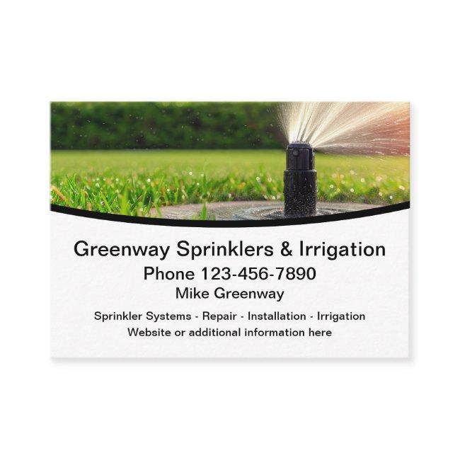 Lawn Sprinklers And Irrigation