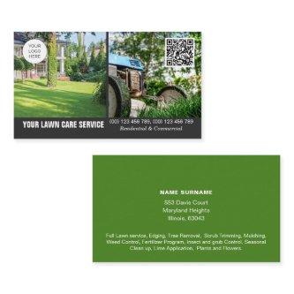 Lawncare  with photo double sided