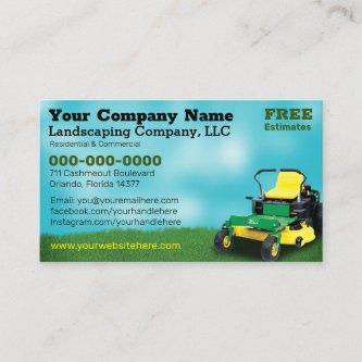 Lawncare Landscaping Grass Cutting