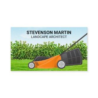 Lawnmower Cutting Grass | Landscaping