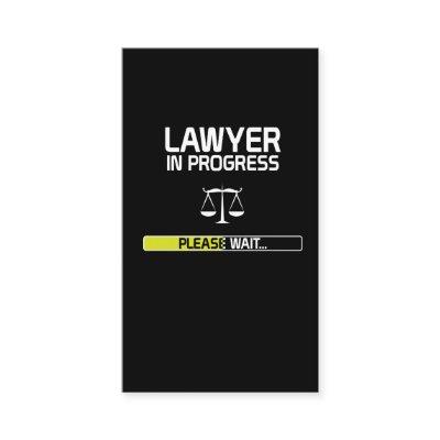 Lawyer In Progress Funny Law School Student