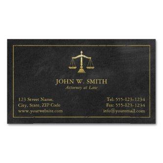 Lawyer Scales of Justice Gold (effect) Attorney Magnetic