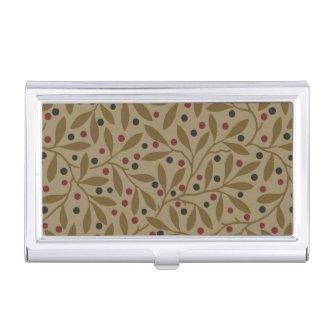 Leaf Berry Classic Colorful Pretty Pattern Art  Case