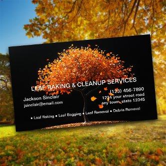 Leaf Raking and Cleanup