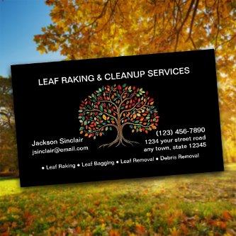 Leaf Raking and Cleanup